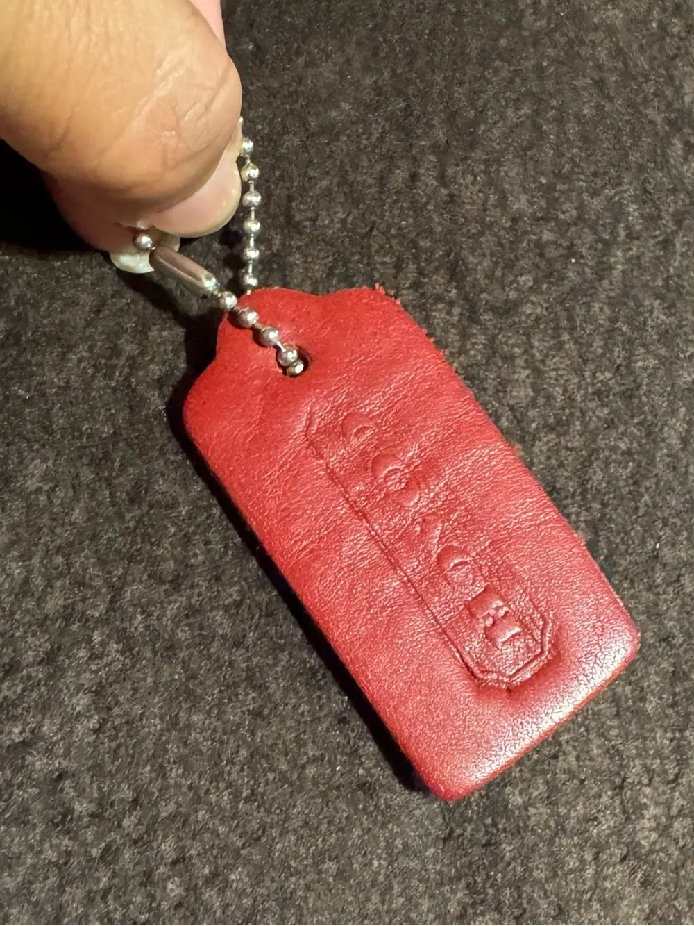 Coach genuine leather